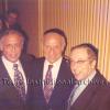 Dr. Lander with U.S. Senator Jacob Javits (center) and Rabbi Moshe Sherer.