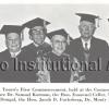 Touro's faculty at the first commencement, 1975.