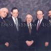 Dr. Lander with Touro administrators and board members in 1996.