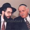 Rabbi Daniel Lander and Dean Robert Goldschmidt at the opening of Touro's Midwood Campus, 1996.